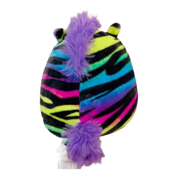 Squishmallows Zebra Mystery Squad Mini 5in Plush Toy Rainbow Stuffed Animal - Picture 3 of 9